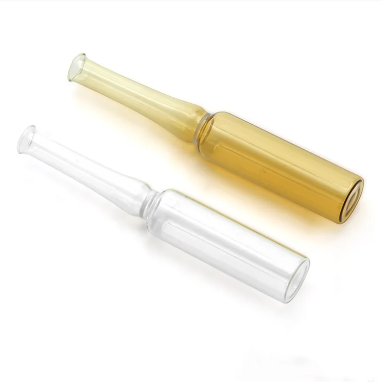 Ampoule Amber clear 1ml 2ml 3ml 5ml 10ml 20ml Glass Bottle High Quality Cosmetic Ampoule with Screen Printing