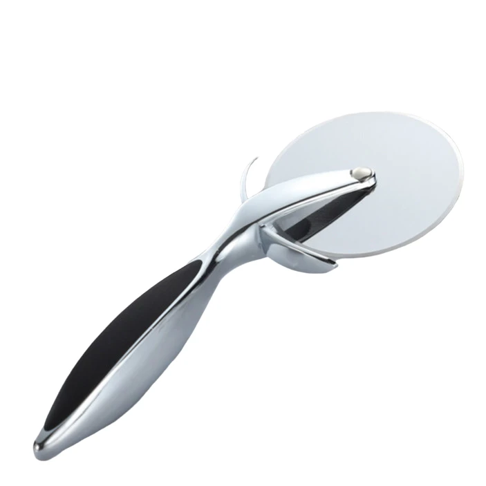 High-qualiy  Zinc Alloy Pizza Cutter With Stainless Steel Wheel and Anti-slip Handle Bread cutter Pizza peeler