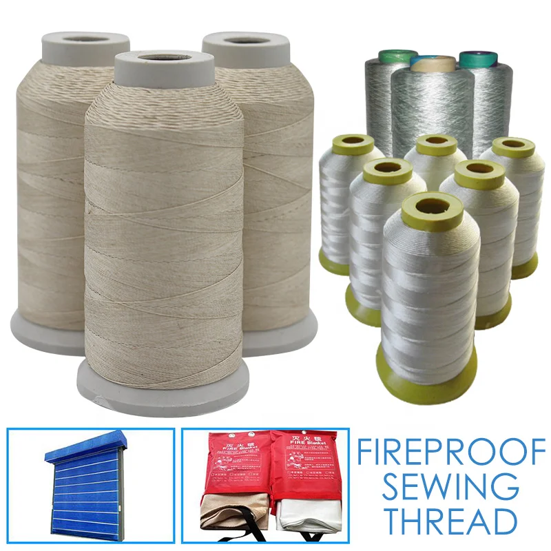 Factory free sample all kinds of high temperature fiberglass ptfe coated sewing thread