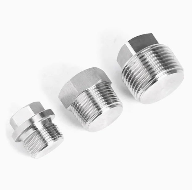 M8M10G1/8G1/4G1/2 Inch 304 Stainless Steel Hexagon Socket Plug Oil Plug Seal