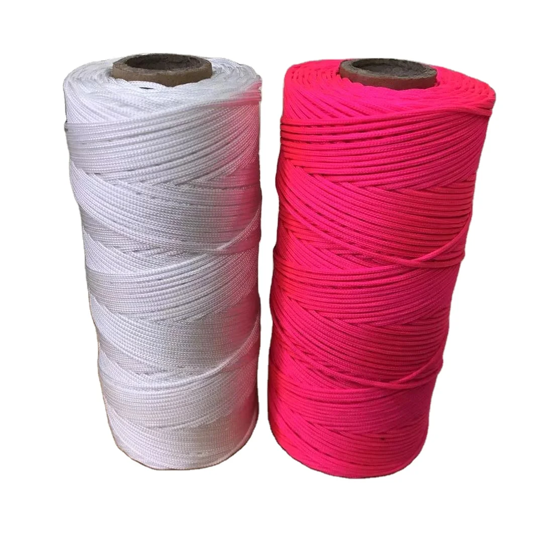 18# Mason twine fishing net line Nylon braid cord neon pink