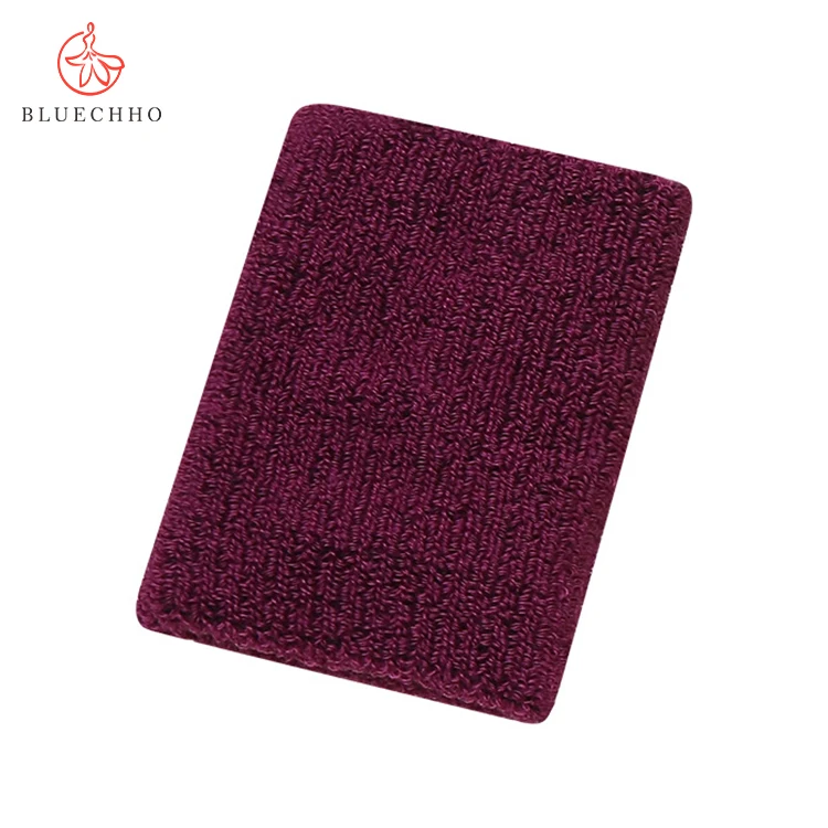 4 Inch Wrist Sweatband Sport Wristbands Elastic Athletic Cotton Wrist Bands for Sports