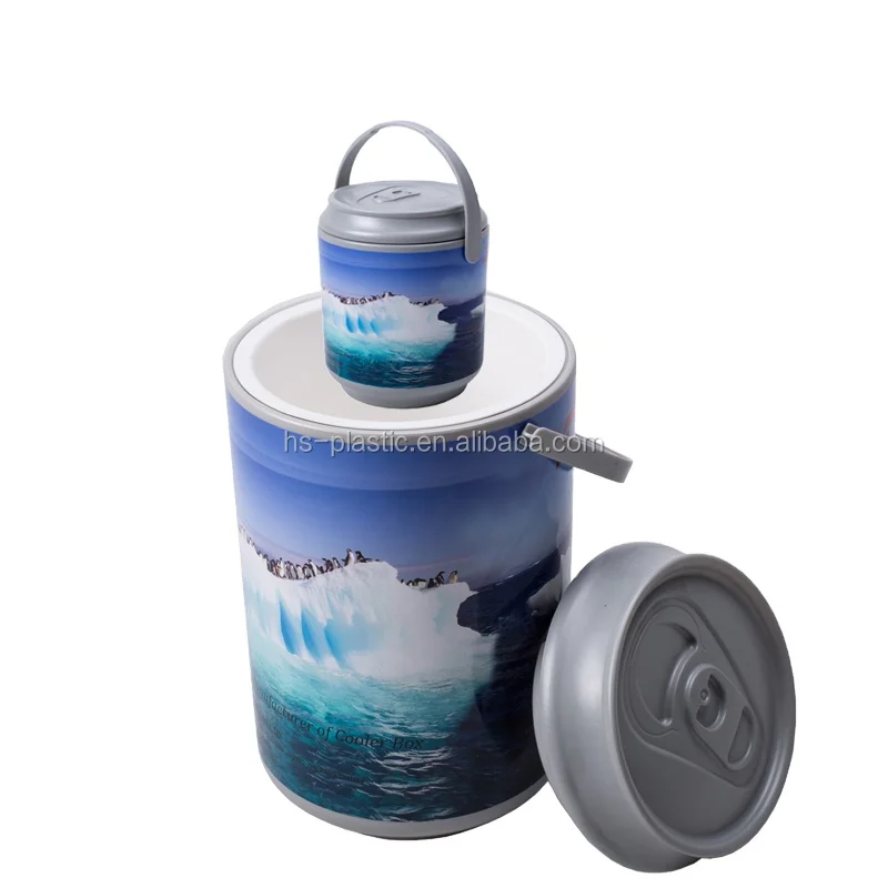 Plastic portable Can cooler Box (1,5 gallon)