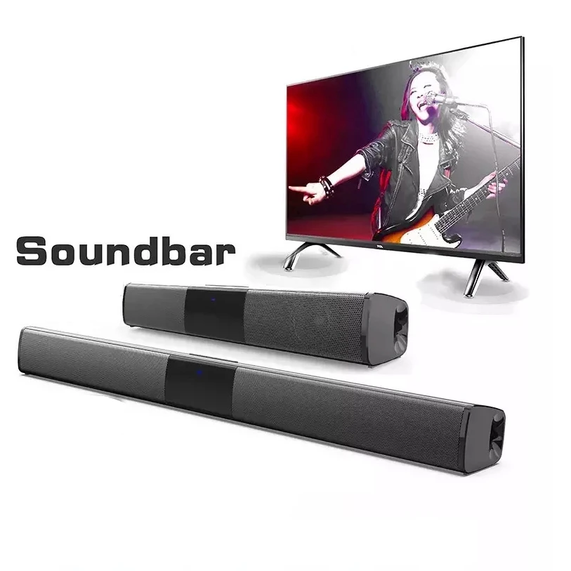 40W Blue tooth Speaker column High Power Portable Speaker TV SoundBar for Computer Music Center Boom Box with TF AUX USB radio