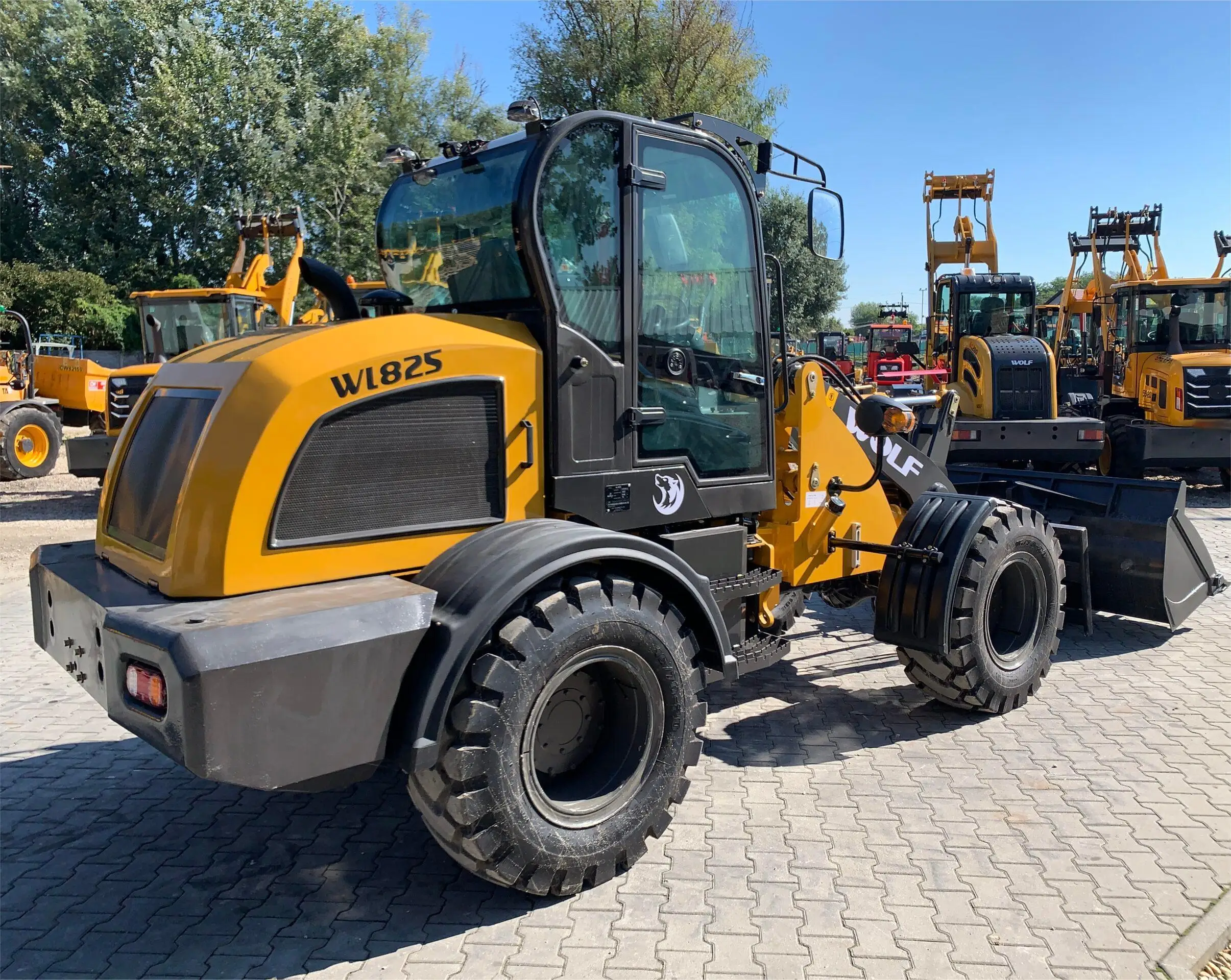High Quality Wl825 Small Wheel Loader for North America