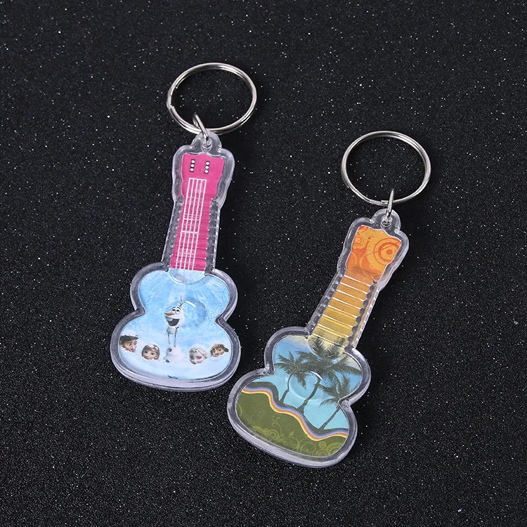 fashion design any shape cheap acrylic keychain  for promotional gift