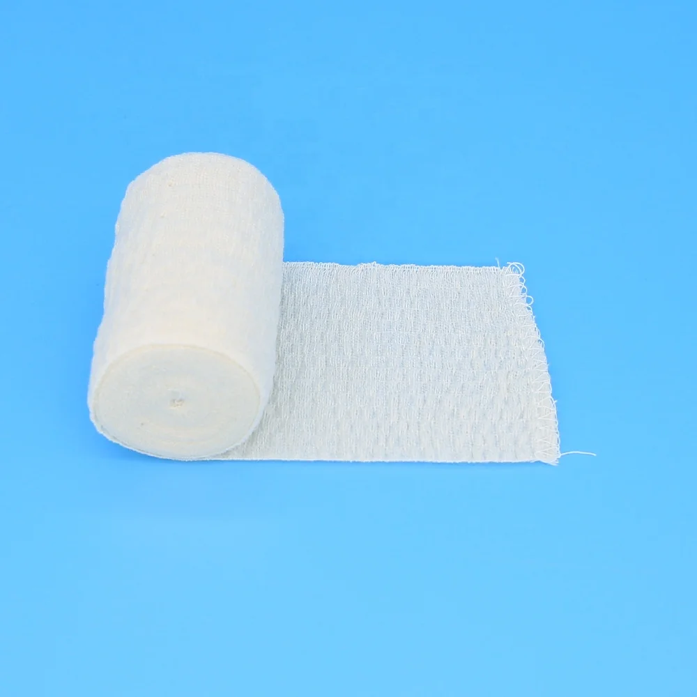 Professional factory medical disposable first aid conforming pbt roll elastic bandage