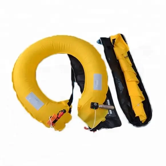 150N Manual Inflatable Life Belt Waist Ring for Kiteboarding Windsurfing SUP Boating