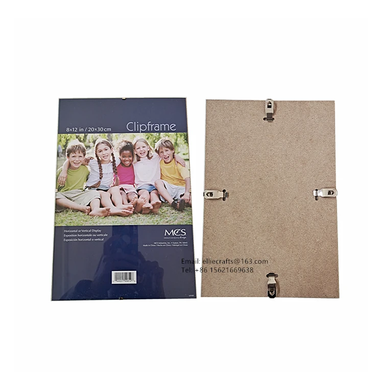 MCS glass clip frame