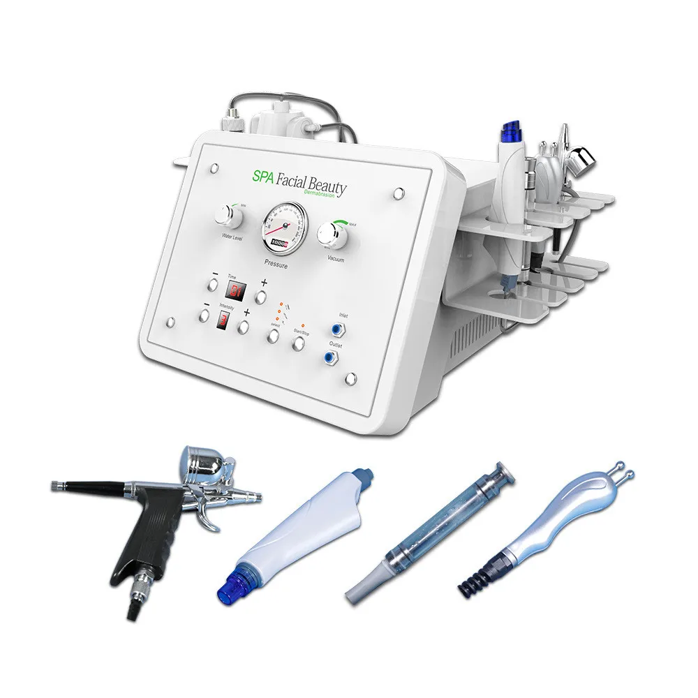 Oxygen Facial Machine Water Aqua Jet Peel Micro Dermabrasion Diamond Oxygen Facial Therapy Oxygen Jet Peel Machine