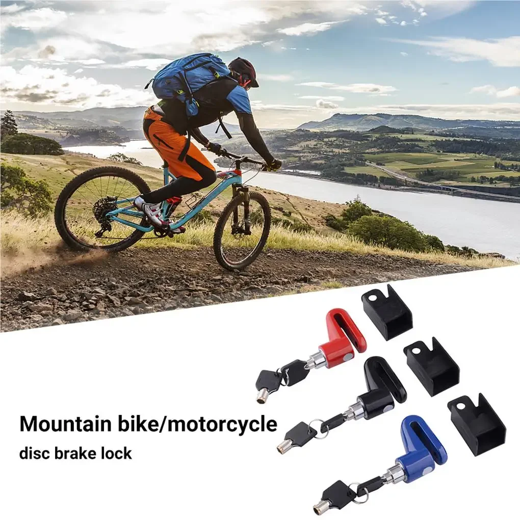 YH1474 Keyed  Mountain Bike disc Lock  New shape  Anti-theft Motorcycle Disc  Lock