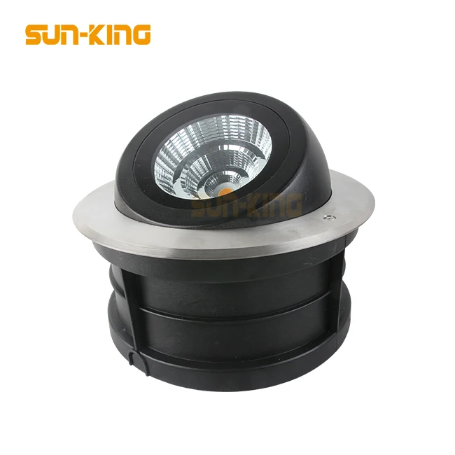 decorative tree wall Outdoor inground spotlight waterproof ip67 10W 15W COB recessed ground lamp led underground light