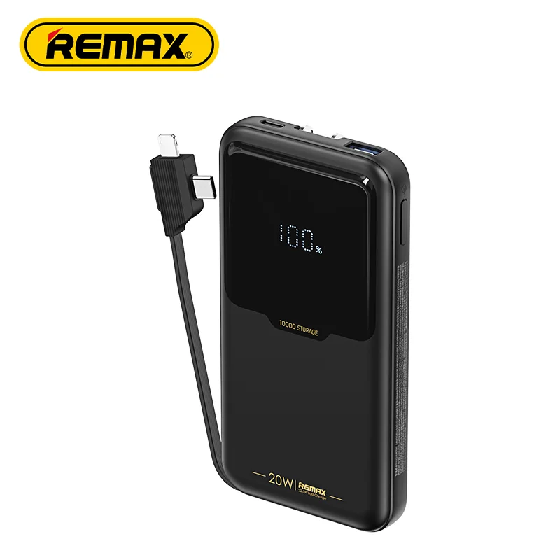 Remax Travel Power Banks 10000Mah 22.5W Pd20W Rpp-298 Fast Wall Charger 2022 OEM Wholesale Ce/Fcc/Rohs/3C Type-C Plug Powerbank