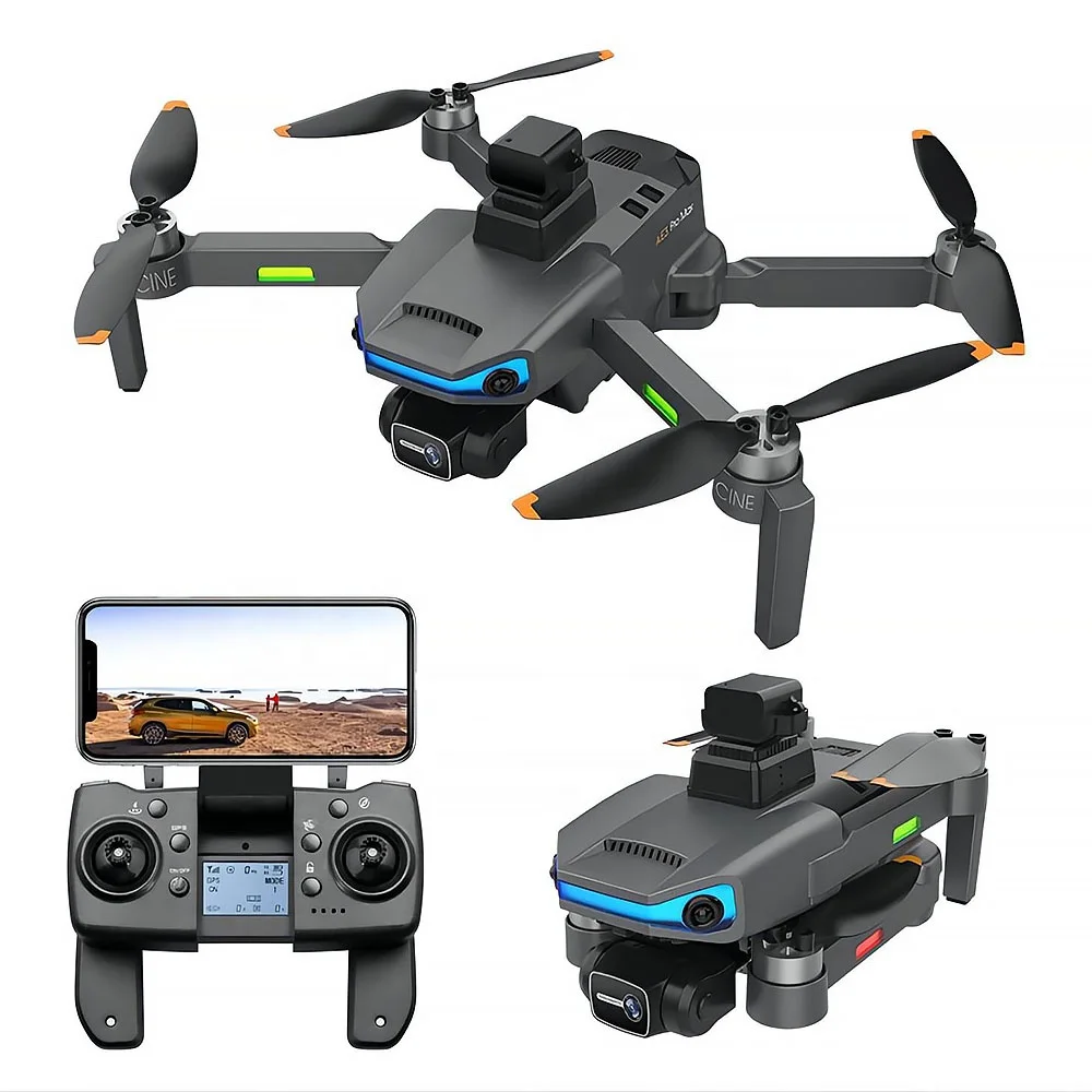 AE3 Pro Max Brushless Motor Drone 8k Hd Camera Gps Rc Quadcopter Action Camera Drone With Remote Control