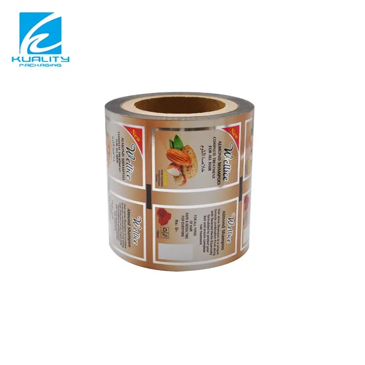 Composite food grade plastic roll film, small package shampoo packaging film, metalized flexible packaging Film roll