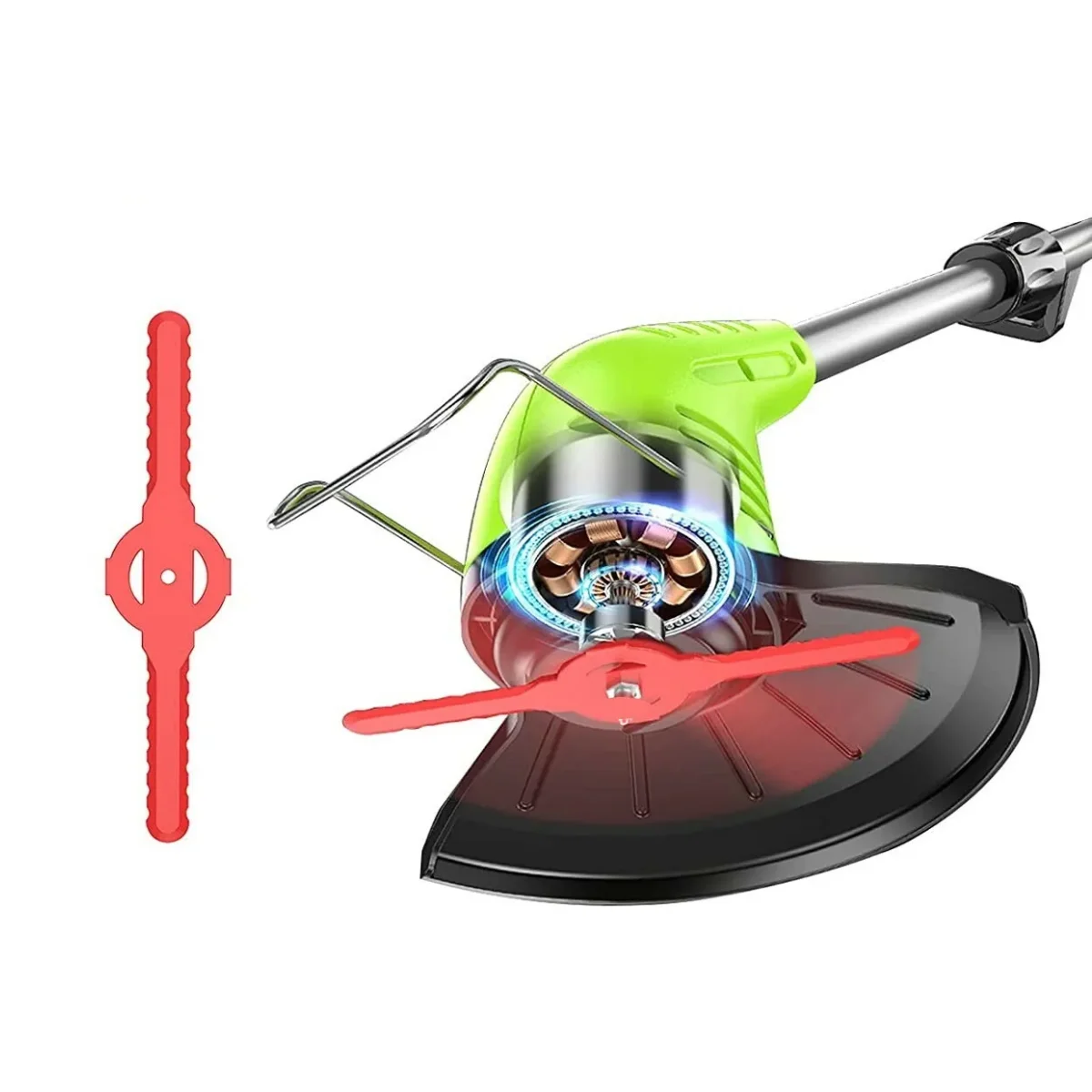 Оптовая продажа, запасные части, пластиковая газонокосилка, нож, режущий нож, триммер для травы, замена