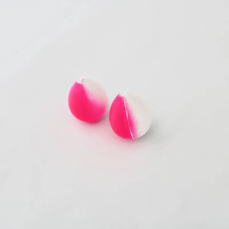 CHXFOAM floats carp fishing pear floats pompano hook rig floats manufacture pink white color