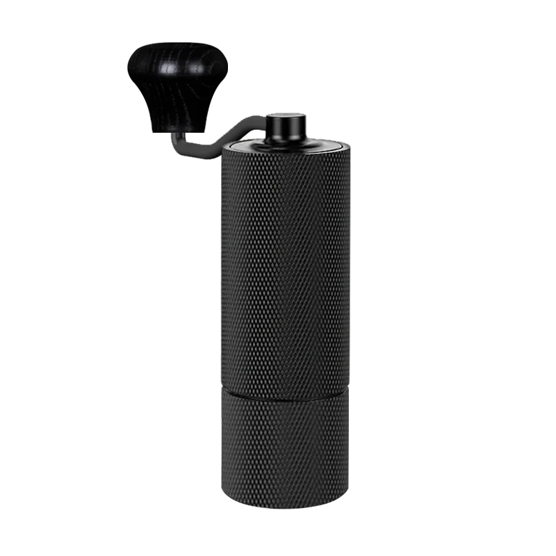 High Quality Stainless Steel Manual Coffee Grinder Mini Portable Hand Mill Utensil Household Use Kitchen Wood Plastic Material