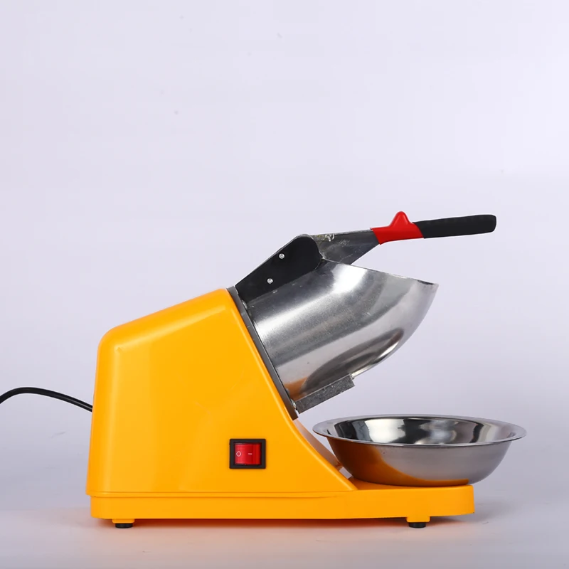 Top Seller Ice Shaver Semi-automatic Portable Electric Mini Ice Crusher Machine