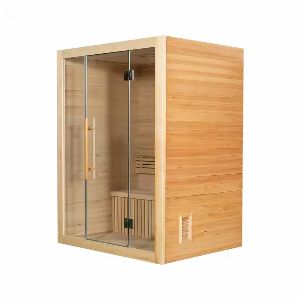 2024 Hot Selling Product 1-2 person Traditional Sauna Cedar And Portable Steam Saunas For Wholesale