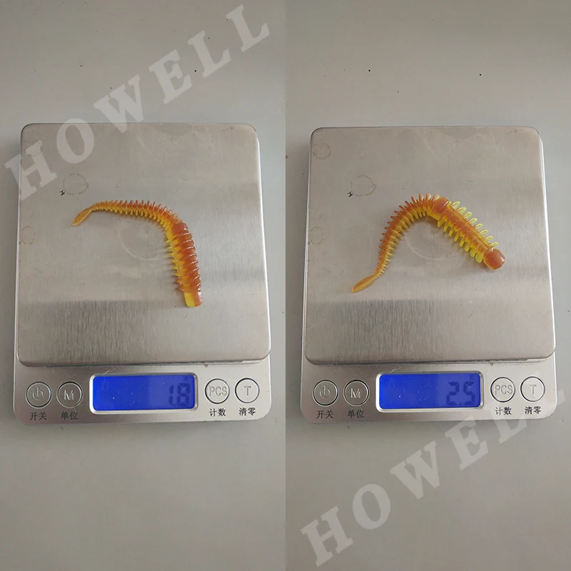 OEM worm bait needle 80mm 90mm Jig Head artificial soft plastic worm grub hair tail fishing lure