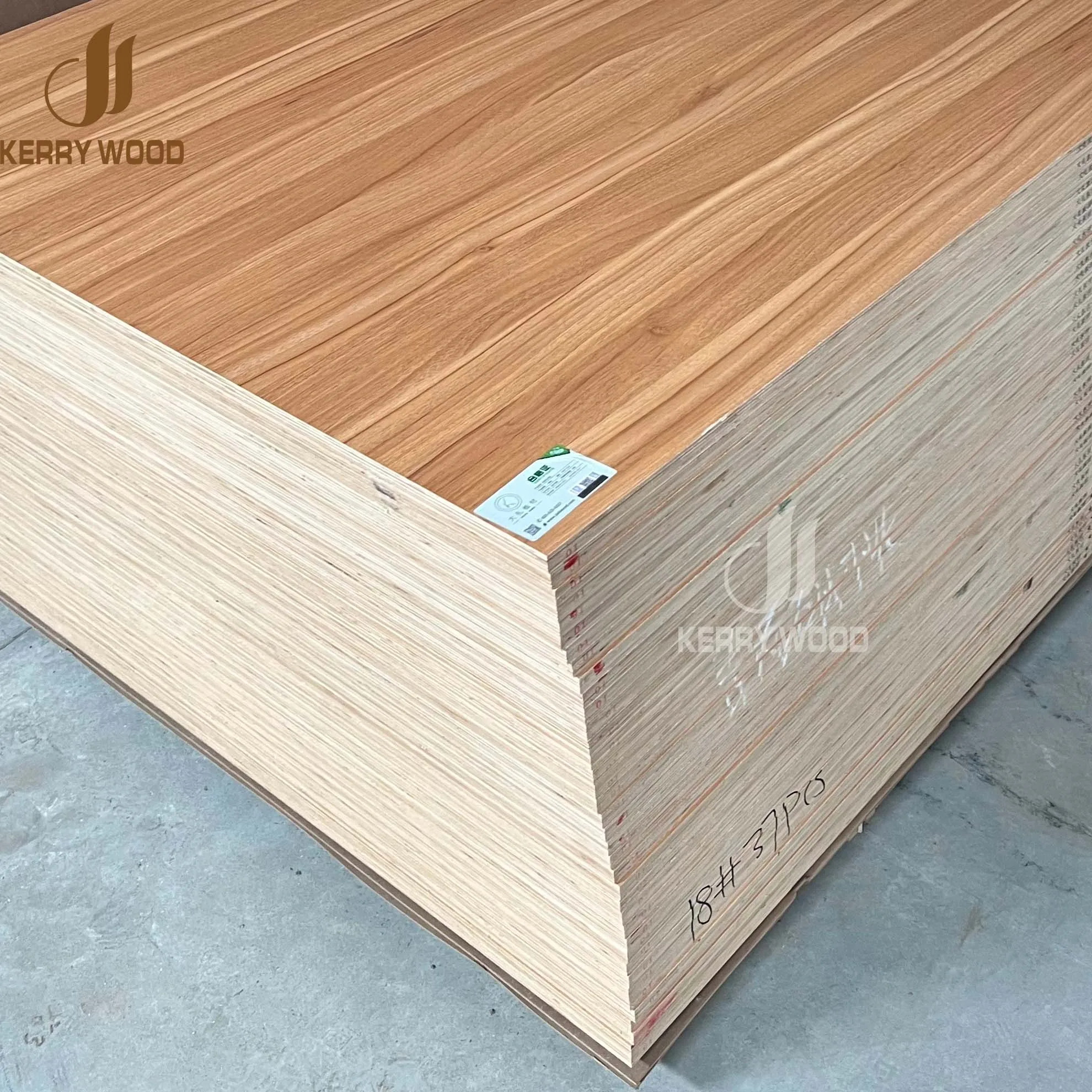 Wholesale Customization Morden Style Board for Wood Door Plywood Sheet 4x8 5/9/18/25mm Hardwood Multilayer solid board