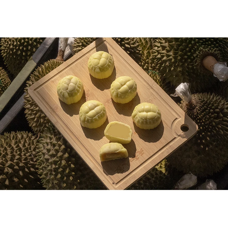 Высококачественный D197 Малайзийский дуриан продукт выпечка Снежная кожа лунный