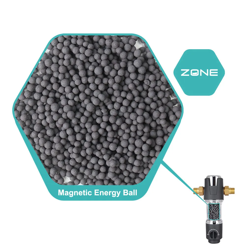 Magnetic energy ceramic balls for water treatment systems OZME171