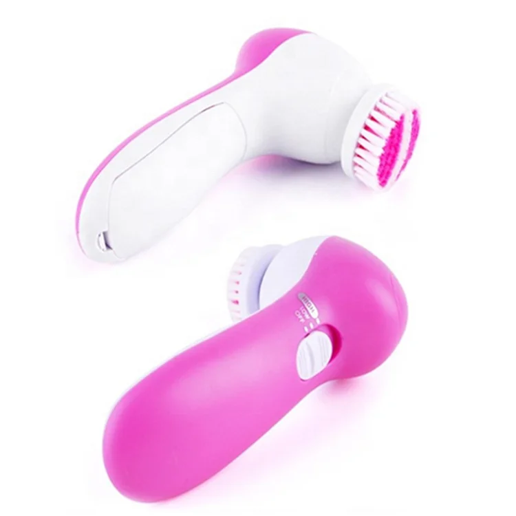 5 in 1 electric cleaning instrument cleaning black head face washing machine face brush pore cleaning brush