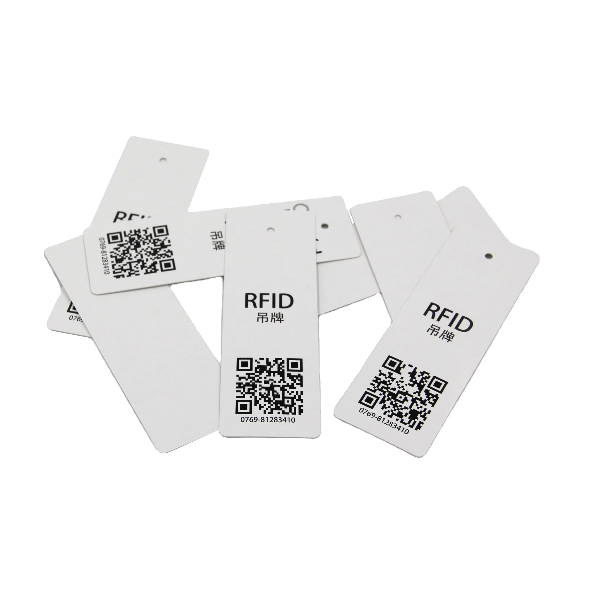 Clothing Security Tag Rfid Tags Clothes Hanging paper Christmas Hang Tag
