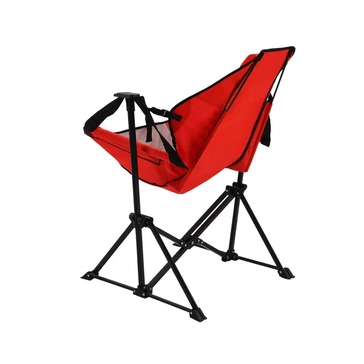 Factory supply discount price foldable moon chair camping chair folding beach chair