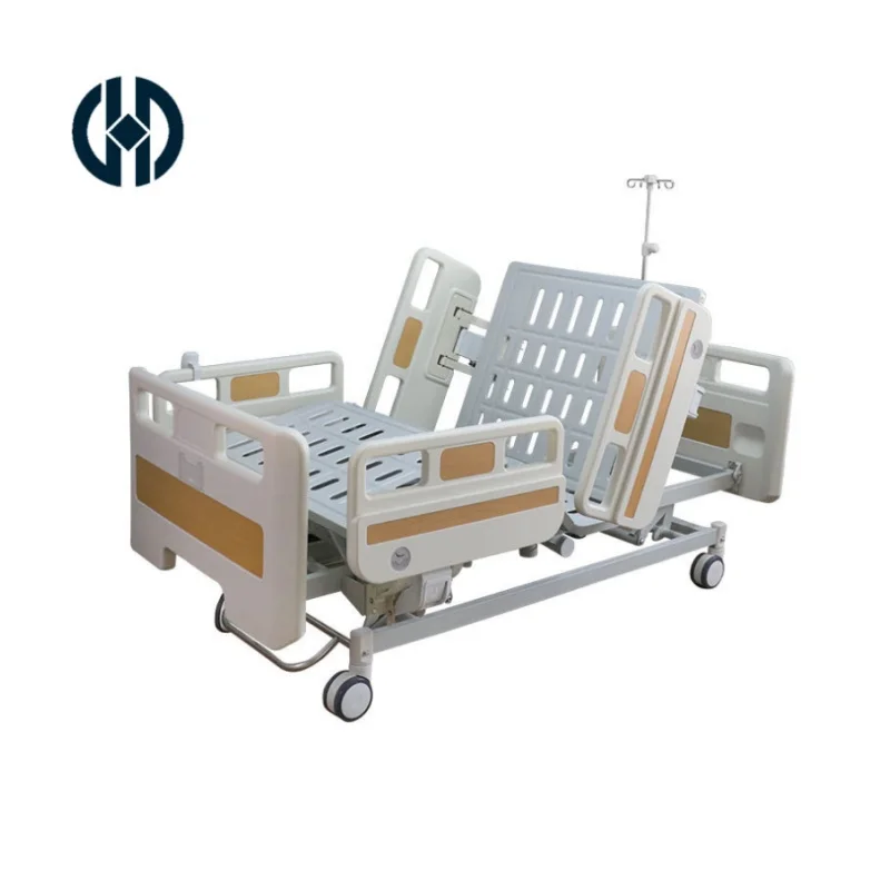 New tech high quantity Manhua Hot Selling electric Motorized medical five Functions Electric hospital bed with bed mattress