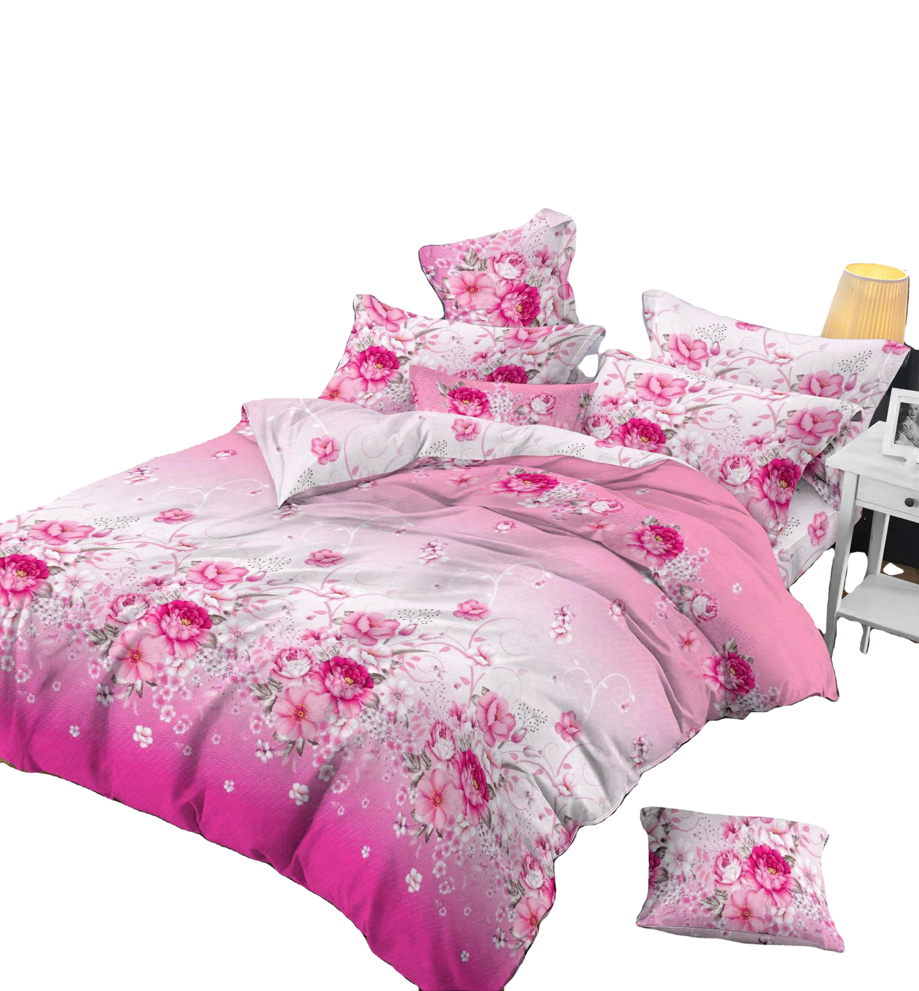 100% polyester brushed woven twill printed disperse fabrics for home