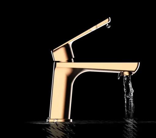 2021 Made In China Superior Quality Wash Fittings Beautiful Design Hot And Cold Water Copper Bathroom Basin Mixer Taps