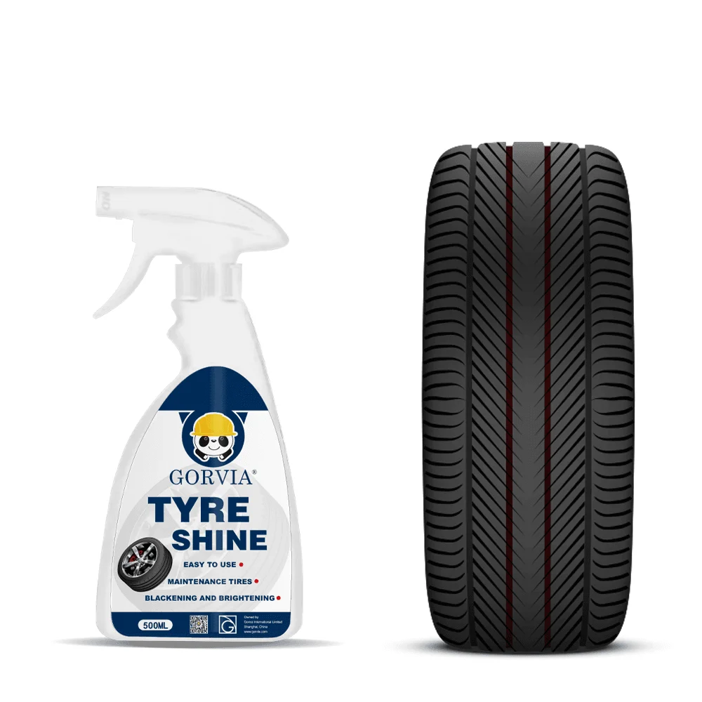 GORVIA High Gloss Car Care Polish Shine Protect 500ml  Tyre Shine