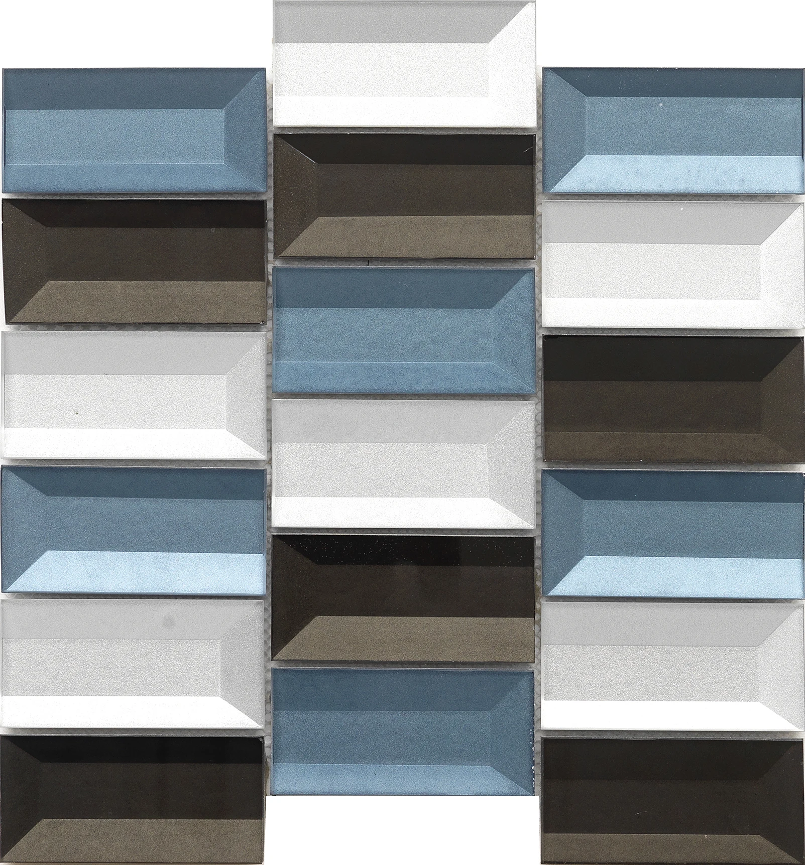 JBN New Design Glass mosaic tile for bathroom and kitchen wall decoration mosaic