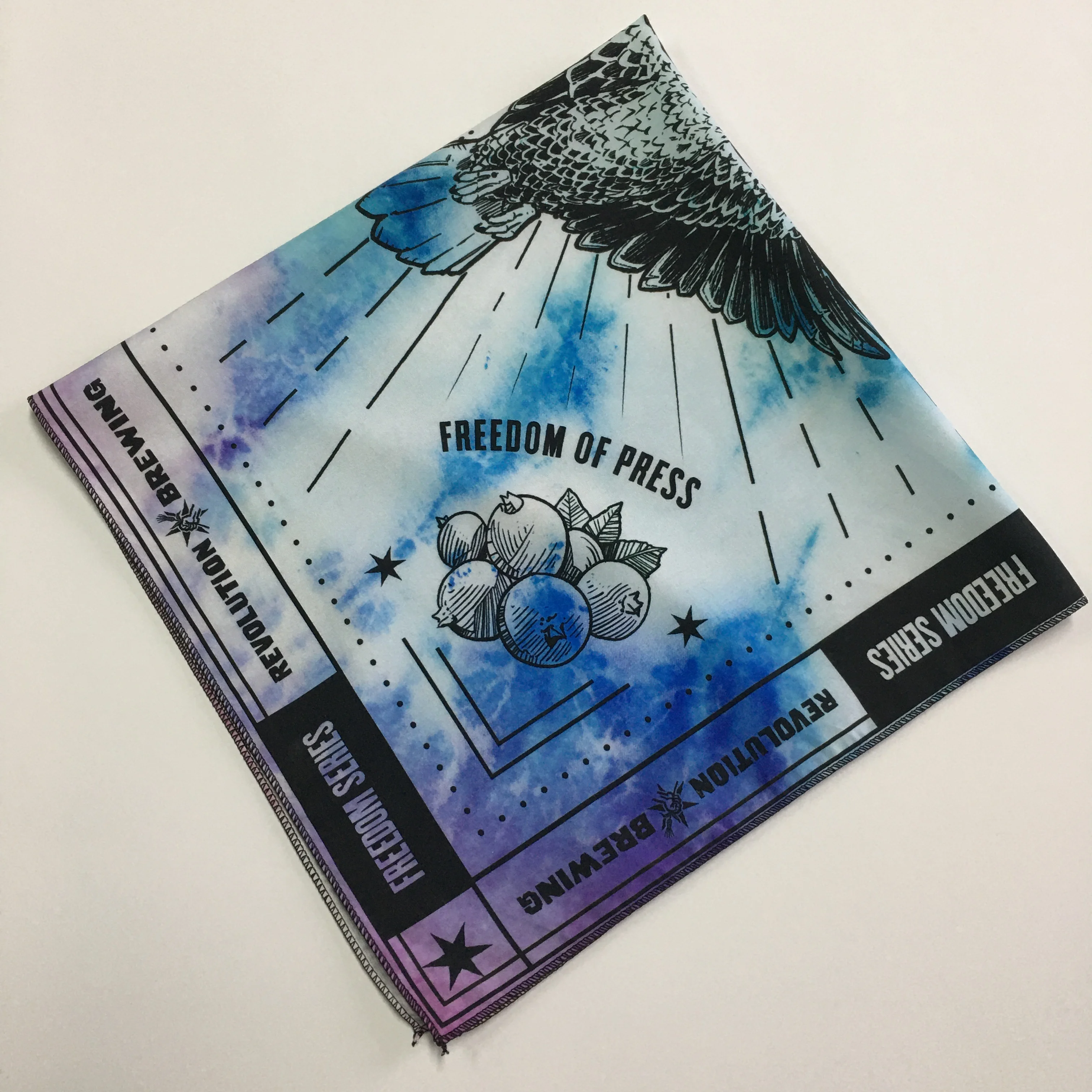 good quality different customized logo design bandanas for men