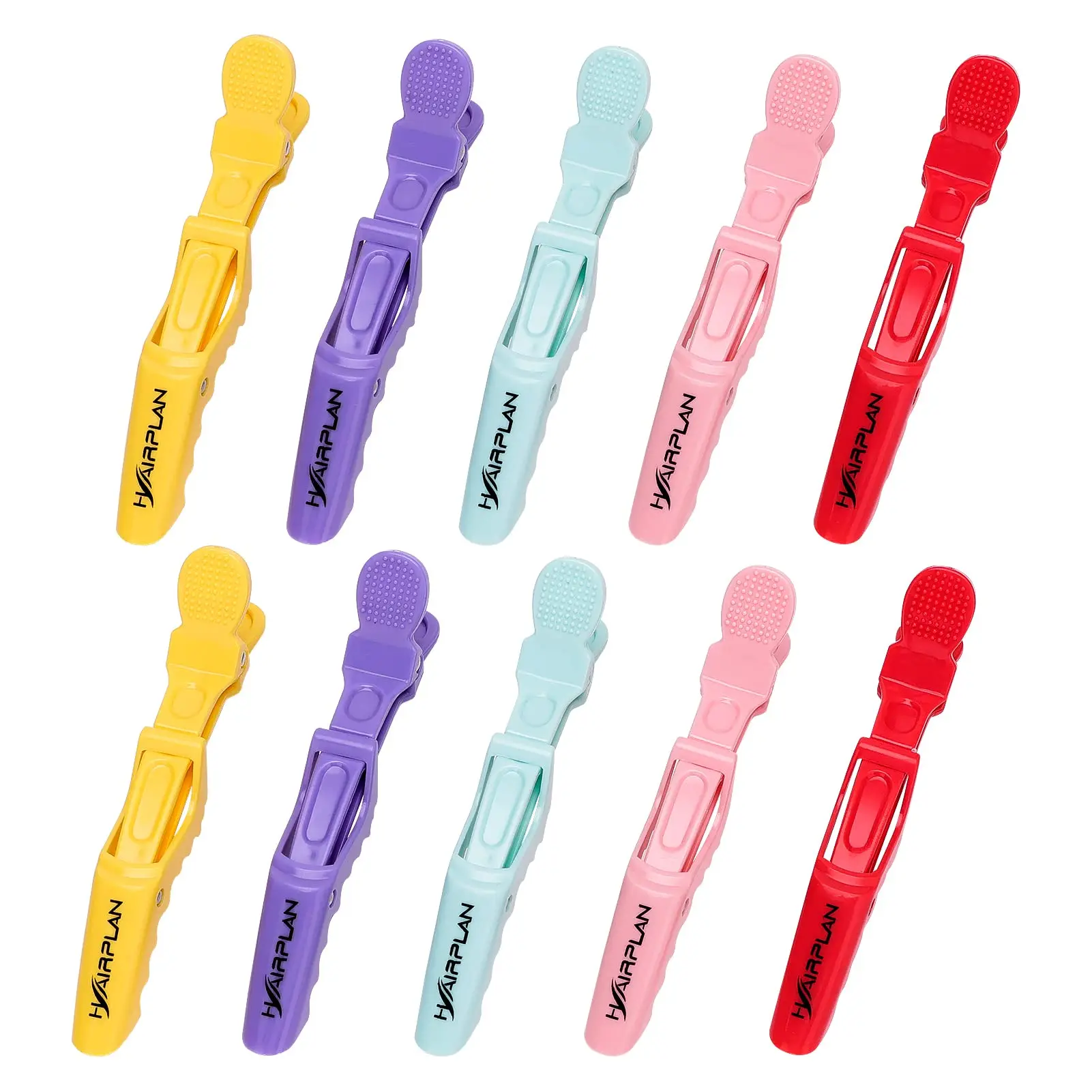 Alligator Hair Clips for Styling Sectioning, Non-slip Grip Clips for Hair Cutting, Durable Women Professional Plastic Salon Hair