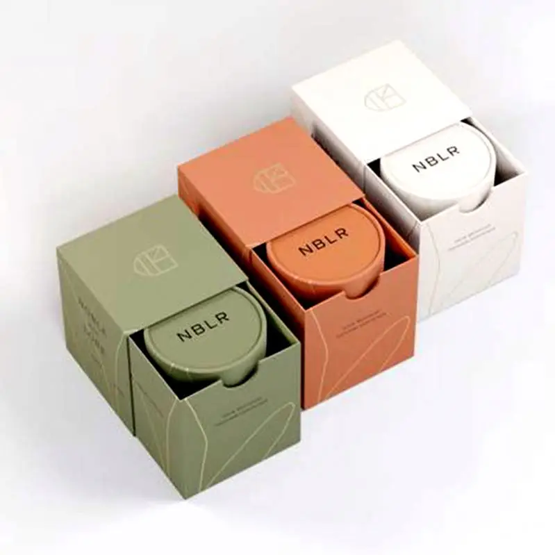 Low Price Bottle Packaging Luxury Baby Skincare Package Eco Friendly Square Skincare Packaging Box Candle Jar Gift Box