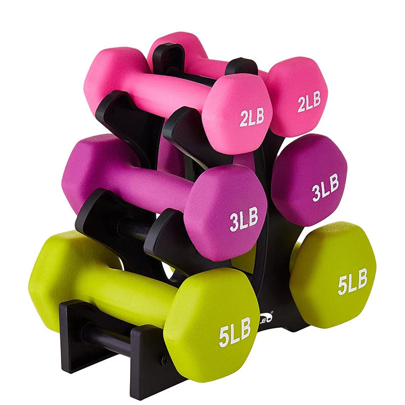 Лидер продаж, домашние регулируемые Неопреновые Гантели для фитнеса