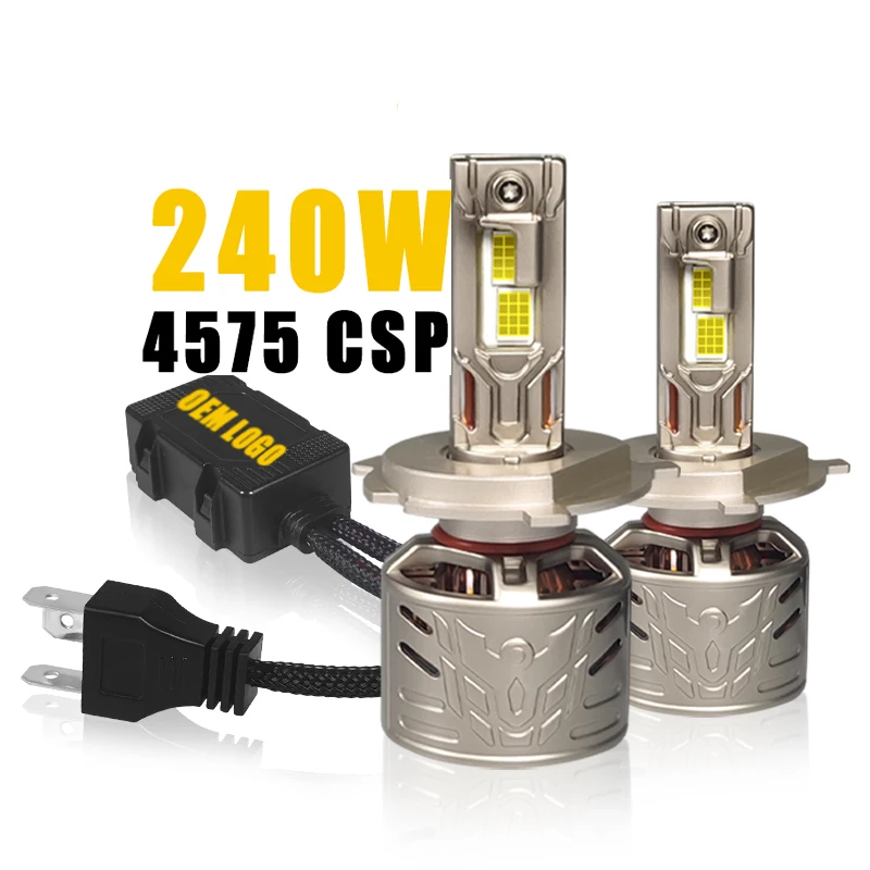 LED Headlights 26400LM 12V 220W Car LED Headlight Bulbs H4 H7 H11 9005 9006 Auto Luces LED Lights h7 led car