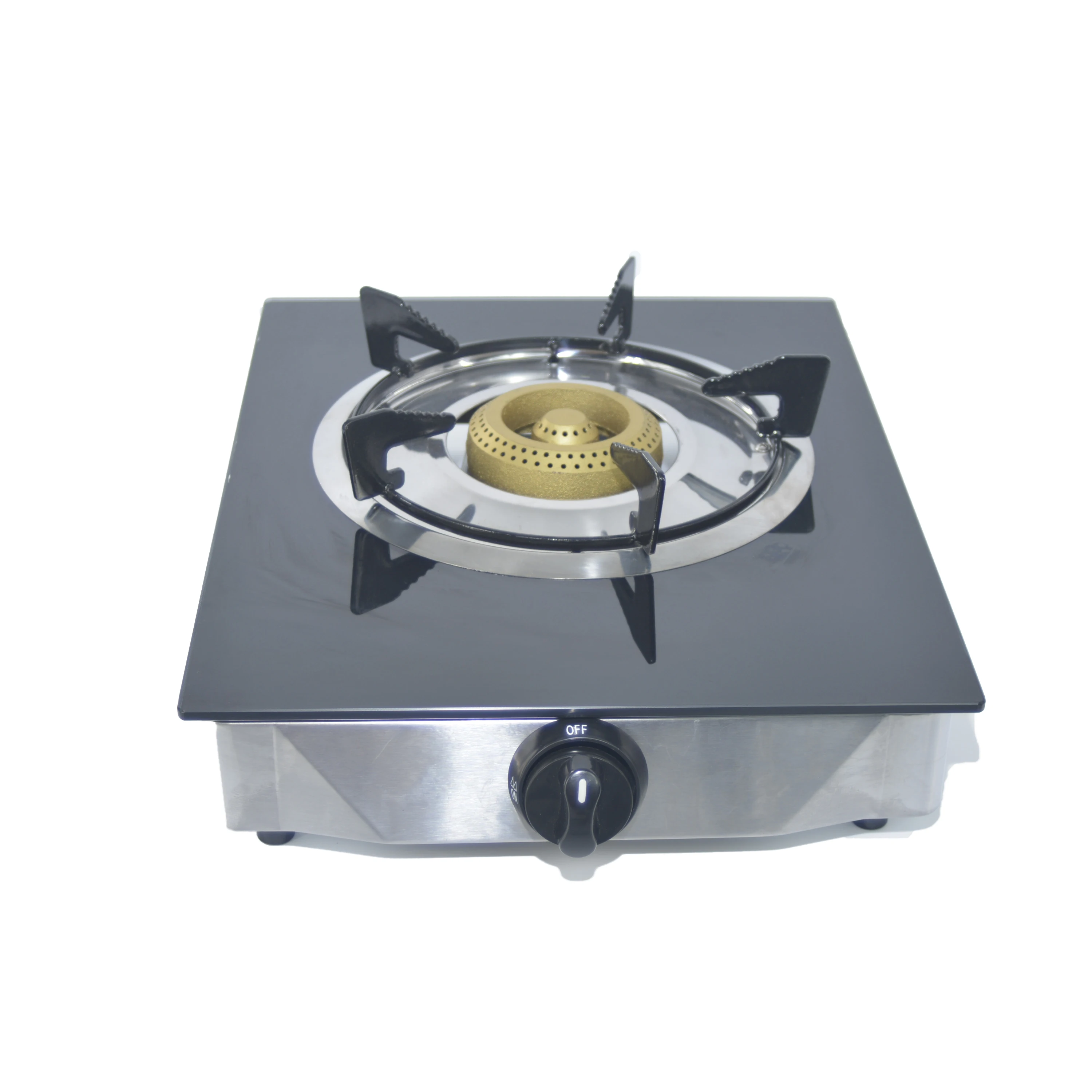 Commercial and Household Use Battery Powered Glass Panel Cooktop Compatible with Natural and Liquefied Gas for Hotels
