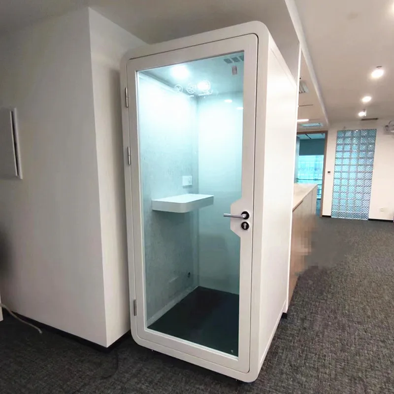 Prefab Office Pods Glass Conference Tables Backyard Office in 2023 office pods outdoor pod tiny house Soundproof Booth