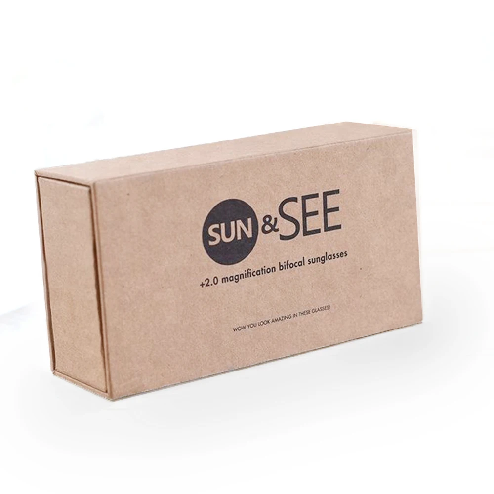 pull out drawer cardboard sunglasses custom paper sleeve packaging box