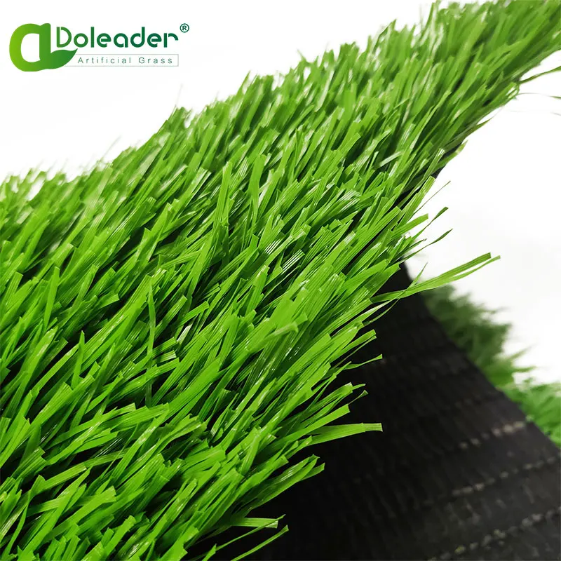 Doleader Cheap price black rubber granules synthetic infilling artificial grass for football court