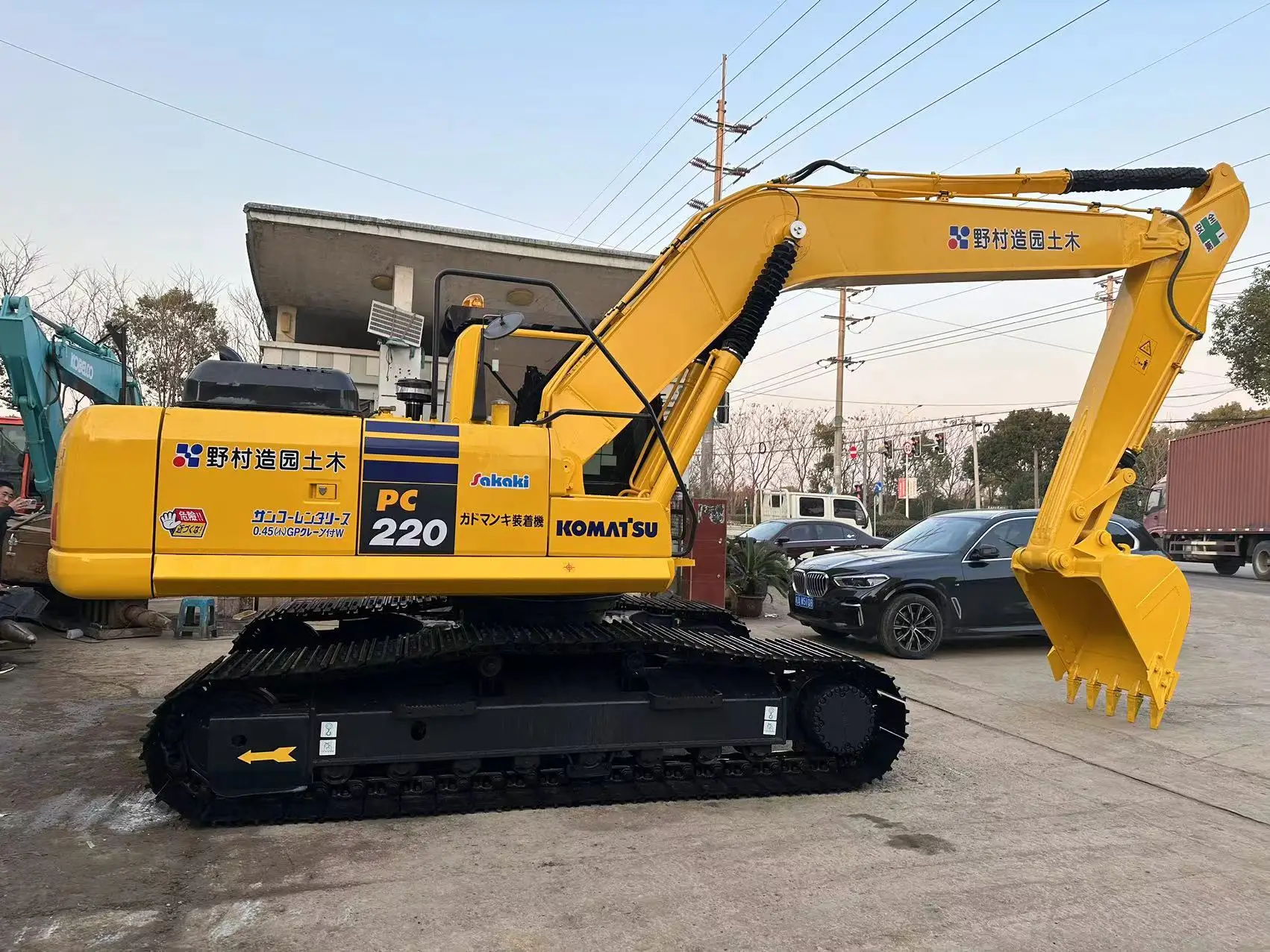 22 Ton Secondhand komatsu Pc220-8 Backhoe Excavator Komatsuu Pc200 in Good Condition Japan Original Low Price for Sale