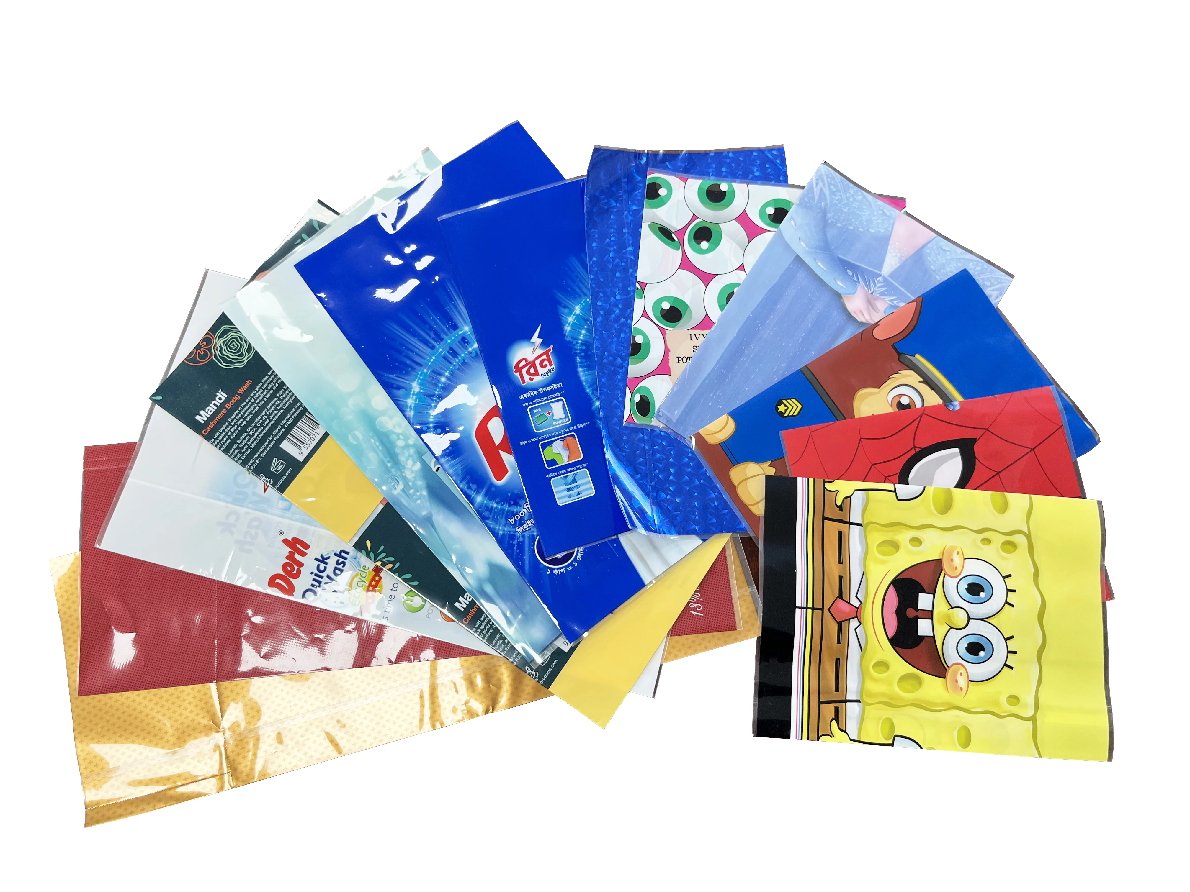 Manufactory Customized PVC/PET/POF Heat Shrink Sleeve Film Label For cup/bottle heat shrink wrap film