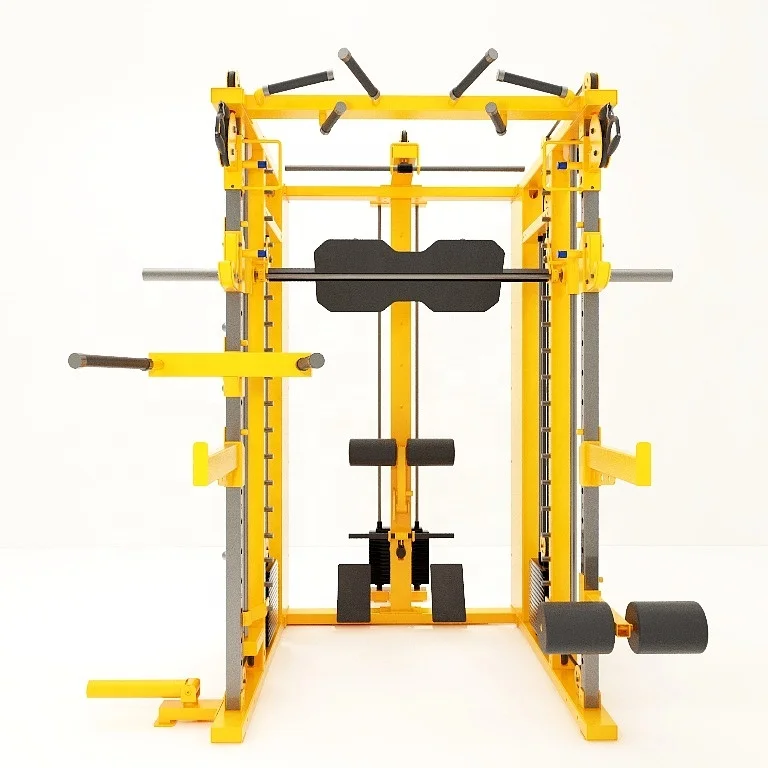 5 in 1 multifunction machine smith/squat/cable crossover /pull down/low downmachine