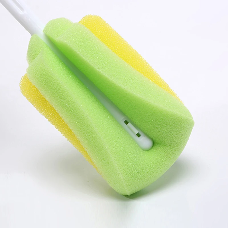 
Manufacturers sell Baby Feeding bottle brush Baby bottle sponge brushes cleaning brush 2pcs Kit 