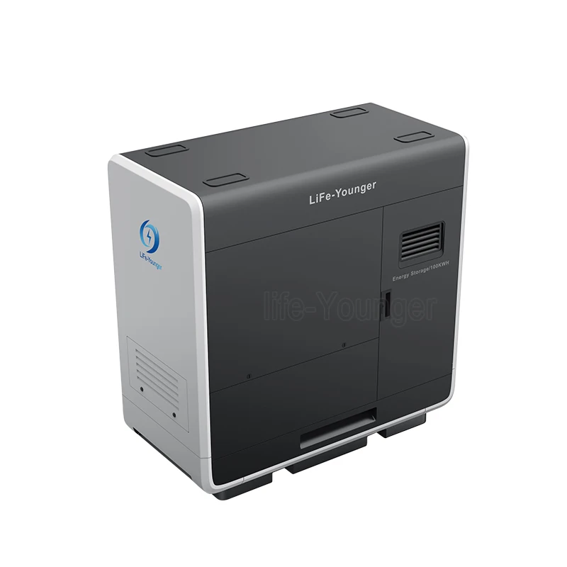 105kWh Industrial battery backup cabinet 3 phase hybrid inverter high voltage energy battery storage